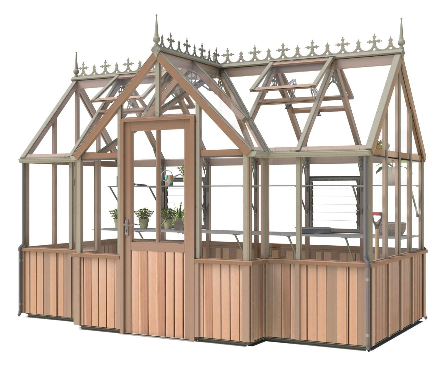 Alton Durham T-Shaped Cedar Orangerie