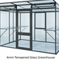 Exaco KGT Holartherm Linea II Greenhouse, Storage and Outdoor Living Space