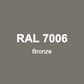 Bronze frame color option (RAL 7006) for the Janssens Cathedral greenhouse