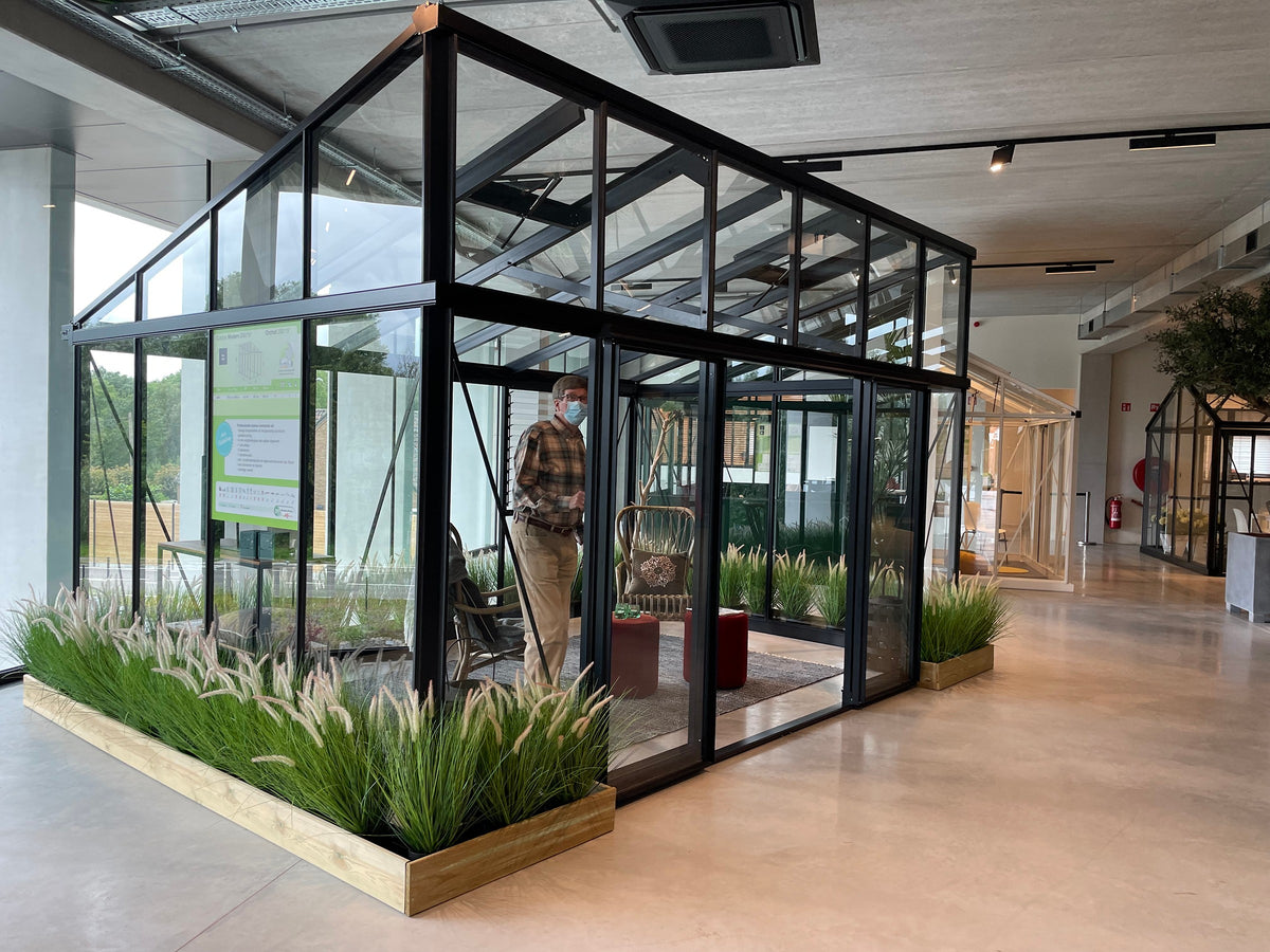 Exaco Janssens Modern M34 greenhouse 10x15