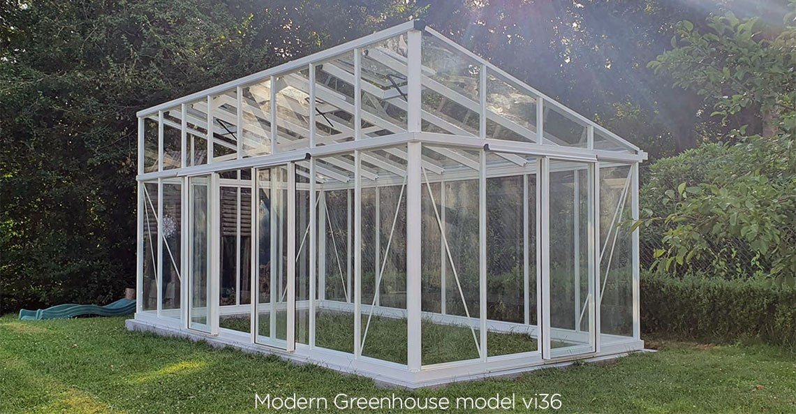 Exaco Janssens Modern M36 greenhouse 10x20