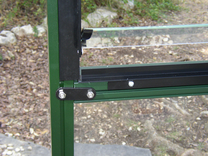 Louvered window for Janssens Royal Victorian greenhouse