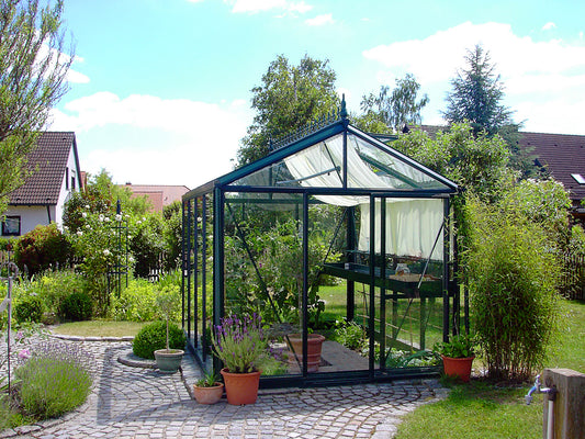 Exaco Janssens Royal Victorian VI 23 glass greenhouse 8x10 ft – main product photo