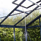 Royal Victorian greenhouse roof window with a spindle opener