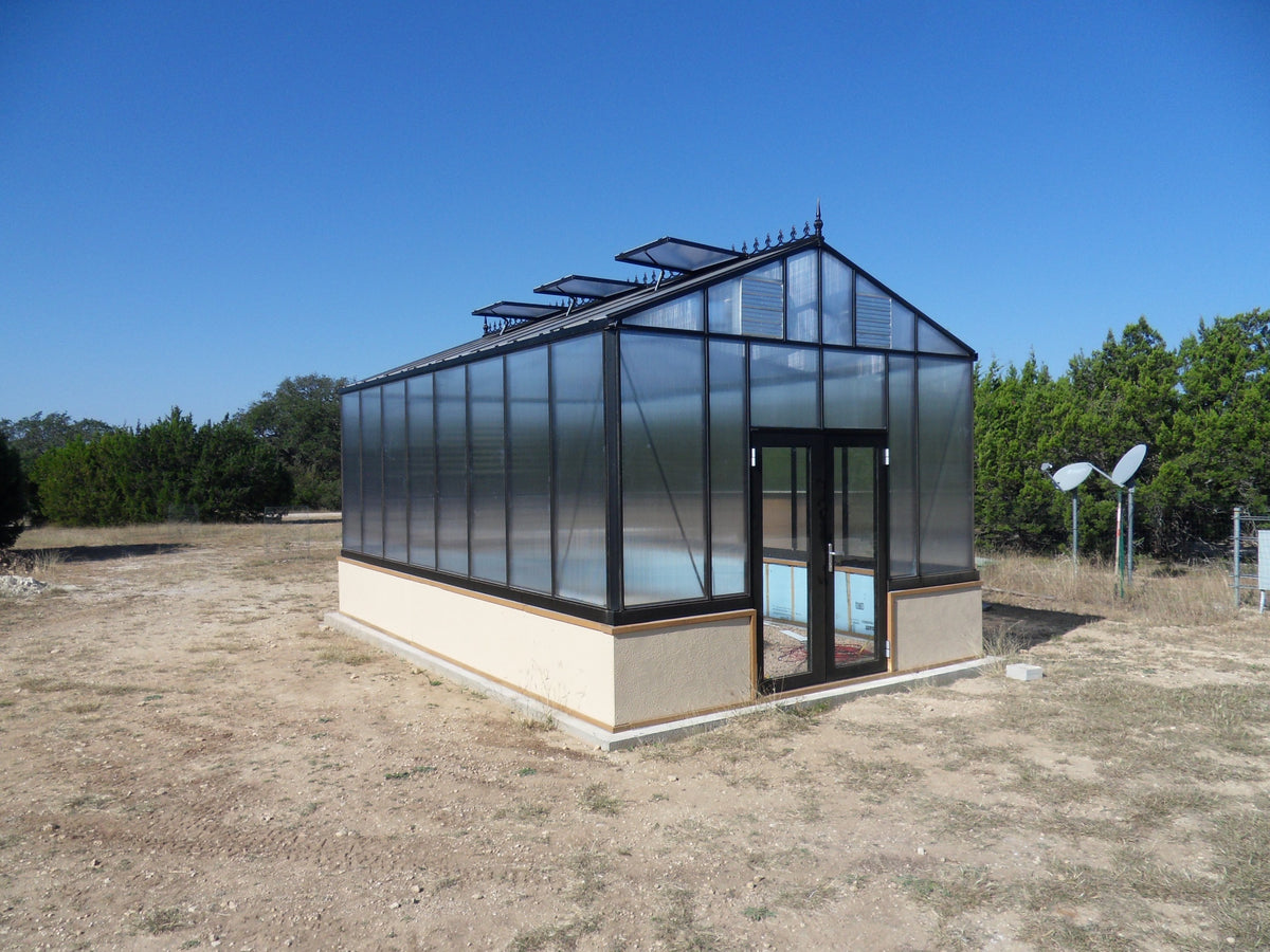 Hinged door for Janssens Royal Victorian greenhouse