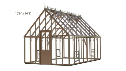 Alton Lancing Cedar Greenhouse