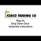 Riga XL drop door installation