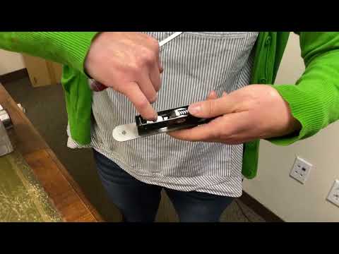 How to flip the latch on Victorian hinged doors