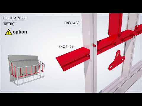 Janssens Arcadia lean-to greenhouse installation video