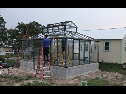 Cathedral greenhouse timelapse
