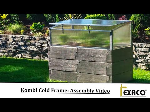 How to assemble the Kombi cold frame