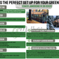 Setup ideas infographic for the Royal Victorian VI36 greenhouse