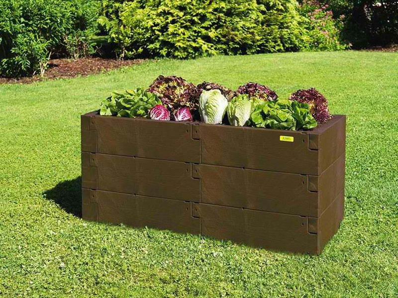 Exaco Juwel Timber Raised Bed – brown color option