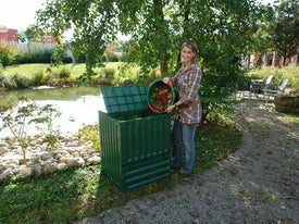 Multi Glazed Compost Crock