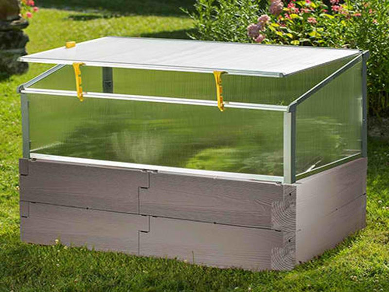 Exaco Juwel Year-Round 4'x 2' Cold Frame – grey color option