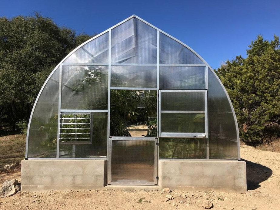 Hoklartherm Riga XL 5 polycarbonate greenhouse 14x16 – photo 24 of 27