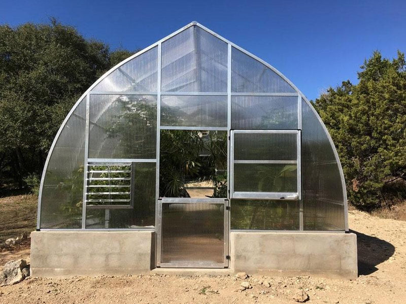 Hoklartherm Riga XL 7 polycarbonate greenhouse 14x23 – photo 11 of 20