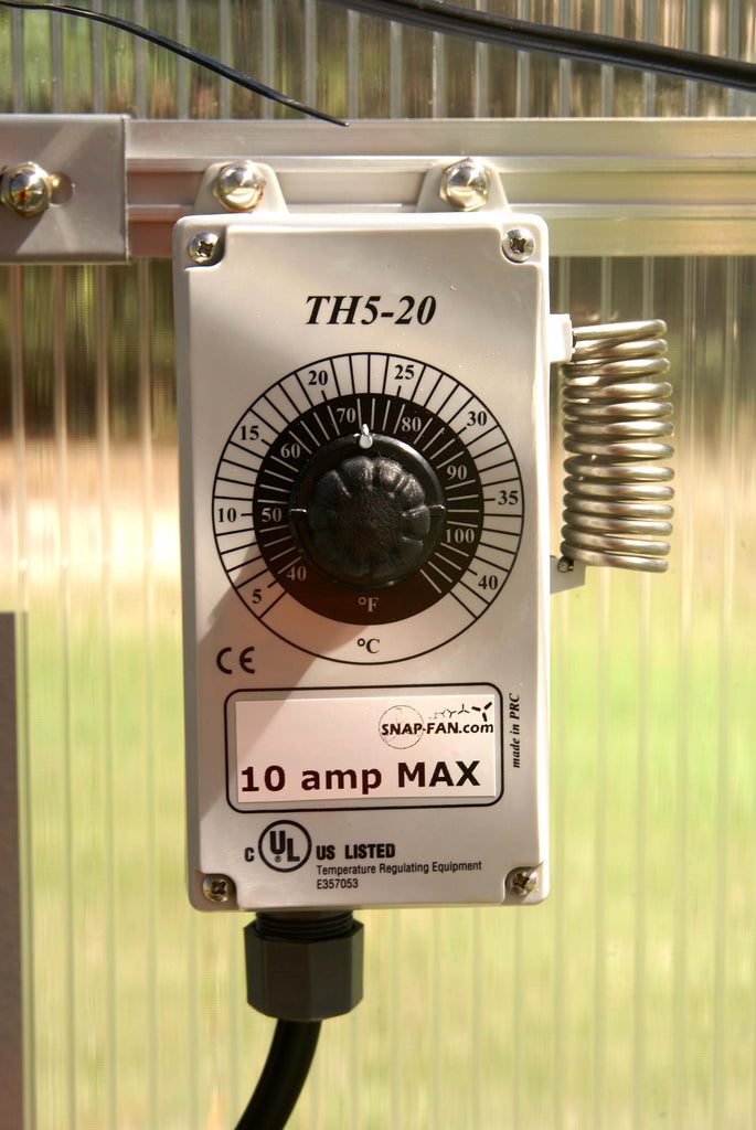 Greenhouse Fan Thermostat