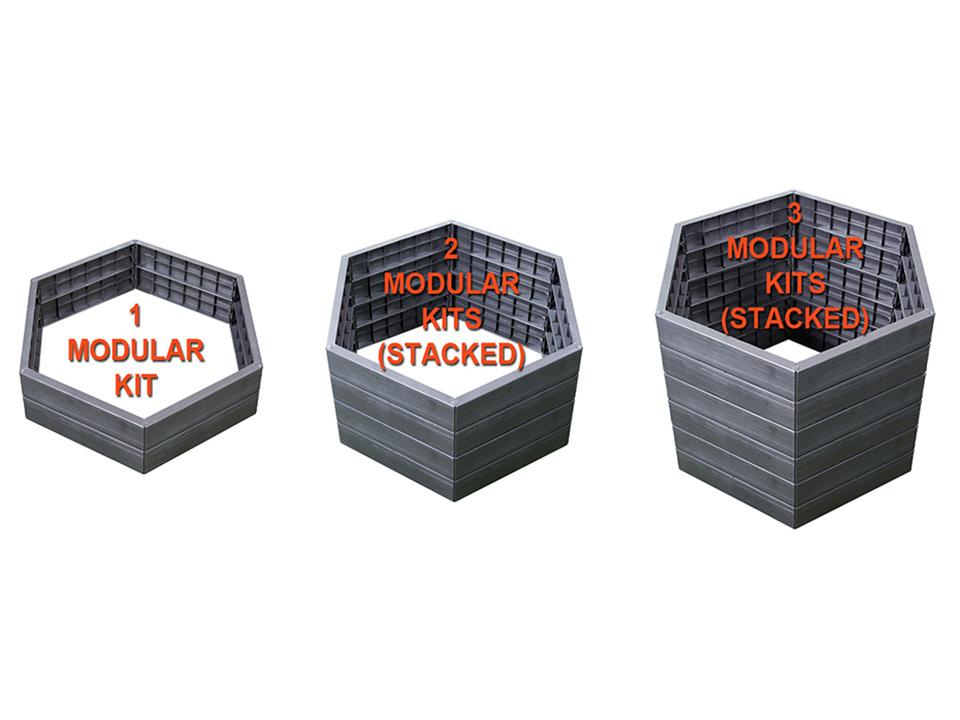 Exaco Modular Raised Bed System – Mulberry Greenhouses