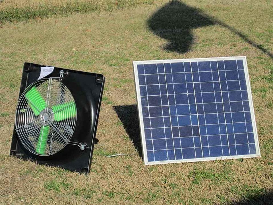 Solar Powered Ventilation System | Greenhouses
