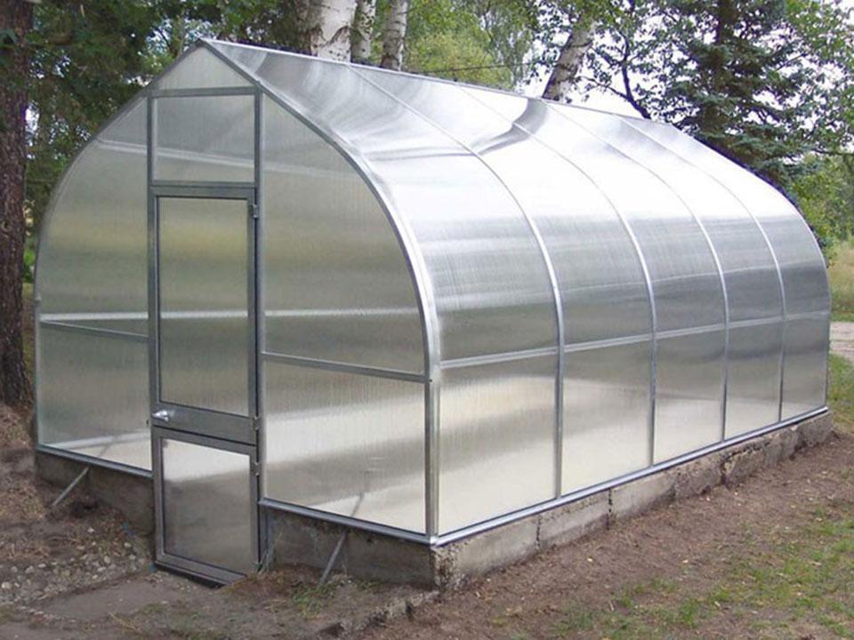 Hoklartherm Door Extension Kit for Riga 3, 4 or 5 Greenhouses – side view