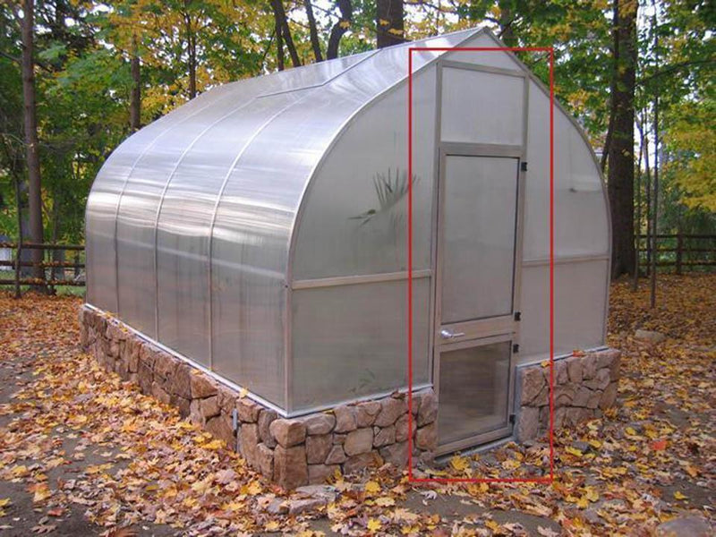 Hoklartherm Door Extension Kit for Riga 3, 4 or 5 Greenhouses – main product photo