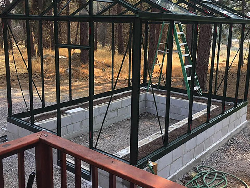 Janssens Royal Victorian Greenhouse Drop Door Kit – main product photo