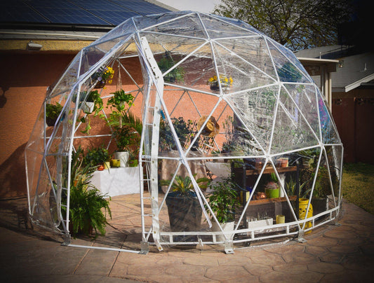 Lumen & Forge Geodesic Greenhouse Dome Kit - 16ft