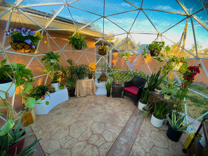 Lumen & Forge Geodesic Greenhouse Dome Kit - 13ft – photo 10 of 12