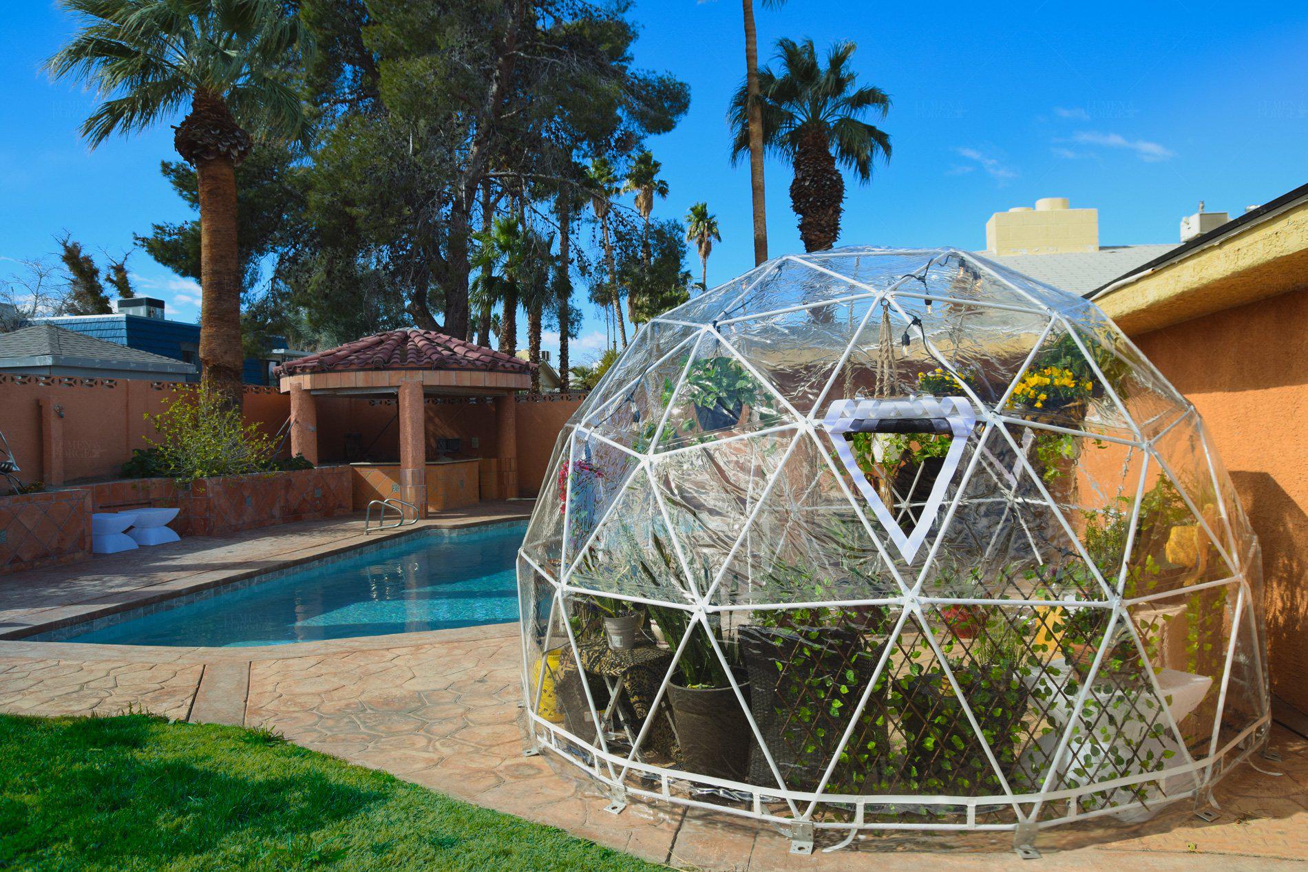 Lumen & Forge Geodesic Greenhouse Dome Kit - 20ft - Thumbnail 5