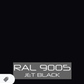 Black frame color option (RAL 9005 Jet Black) for the Janssens Cathedral greenhouse