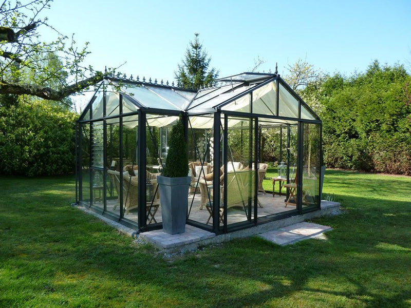 Exaco Janssens T-Shaped Royal Victorian glass Orangerie 13x16 ft – door detail